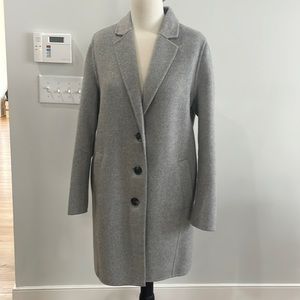 Banana Republic gray coat, size S petite